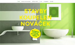 Stavby koupelen Nováček - rekonstrukce koupelen a interiéru