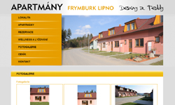 Ubytování v apartmánech ve Frymburku